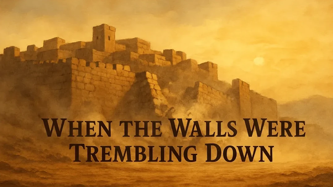 When the Walls Were Trembling Down